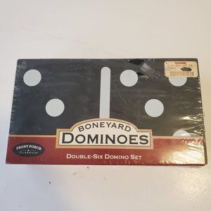 Front Porch Classics: Boneyard Dominoes Double-Six Domino Set - NEW in seal